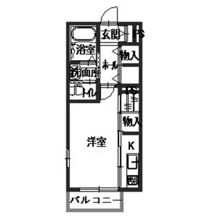 シャーメゾン木幡駅前【2階】の間取り
