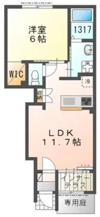 カルマート 大久保【1階】の間取り