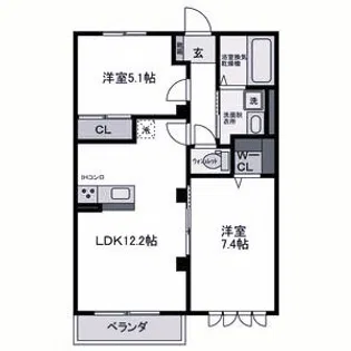 benir maison okubo【2階】の間取り