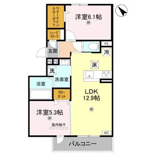 穂乃香I【1階】の間取り