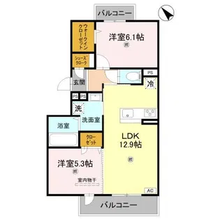 穂乃香I【2階】の間取り