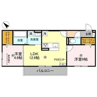 穂乃香I【3階】の間取り