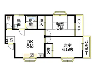 ハイツヒロ【1階】の間取り