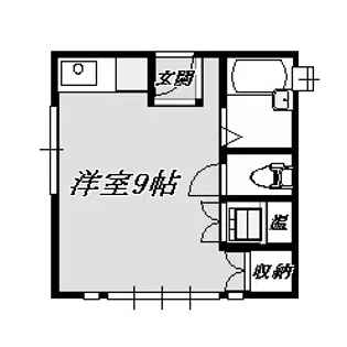 メイセイビル【3階】の間取り