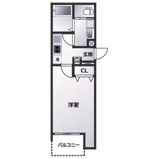 ALEGRIA東二見【1階】の間取り