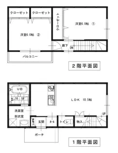 TERUMA MARE茶園場町【1階】の間取り