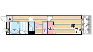 ニューナイスマンション【1階】の間取り