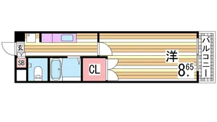 アートプラザ神戸西【4階】の間取り