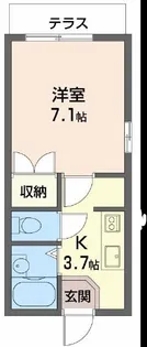 ネクステージ【1階】の間取り