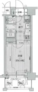 大阪府大阪市西淀川区大和田4丁目【マンション】の間取り