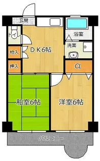 ネクステージ塚口5番館【2階】の間取り