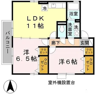 桃乃里【2階】の間取り