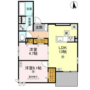 Ciliegio【1階】の間取り