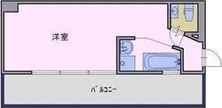 ビクトリアコート夙川【6階】の間取り
