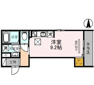 D−room西台【1階】の間取り
