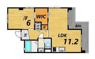 レジデンス甲武【3階】の間取り