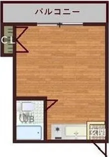 ハイツ熊谷【5階】の間取り