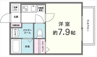 エスペランサ伊丹【1階】の間取り