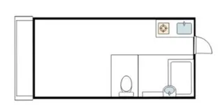 ダイバーシティ武庫川【4階】の間取り