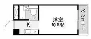 プリエール名神尼崎【1階】の間取り