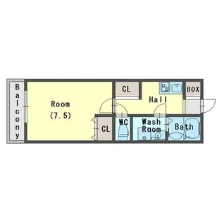 アズール尼崎【3階】の間取り