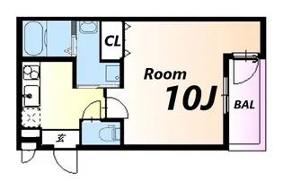 フジパレス園田?番館【2階】の間取り