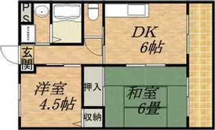 ホワイトハイツ【3階】の間取り