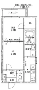 フジパレス新伊丹ウエスト【1階】の間取り