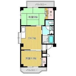 メゾン ユニ【3階】の間取り