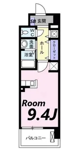 クラシェス尼崎【2階】の間取り