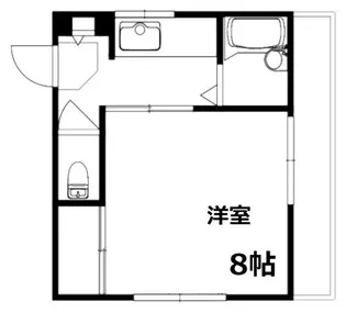 YAマンション【3階】の間取り