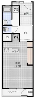 マンション大谷【3階】の間取り