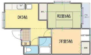 アーバンレジデンス【4階】の間取り