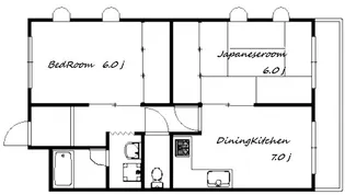 エスポワールコナカビル【4階】の間取り