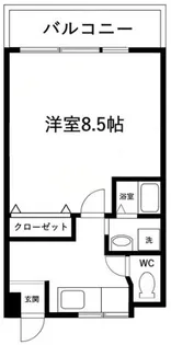 シャトル ヨネ【3階】の間取り