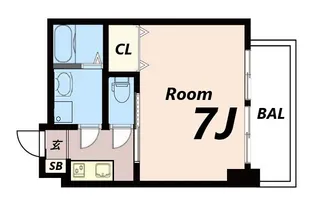 フォーリアライズ昭和南通2【13階】の間取り