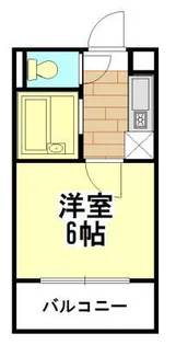 ルミエール稲野【3階】の間取り