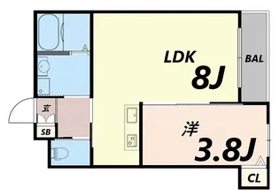 robot home大庄西町【3階】の間取り