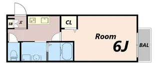 robot home 大庄西町【1階】の間取り