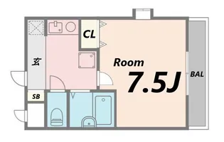 スペースプログレス【3階】の間取り