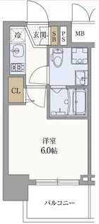 サンクラッソ伊丹【8階】の間取り