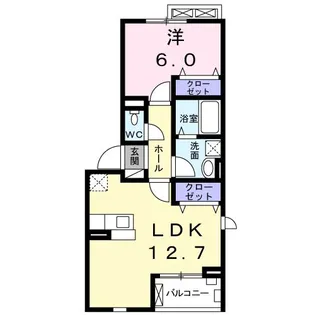 グレイス パール【3階】の間取り