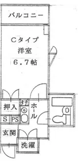 COZYセイケン【4階】の間取り