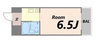 プリエールJR尼崎【3階】の間取り