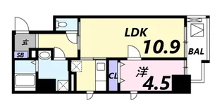 プラチナコートII【7階】の間取り