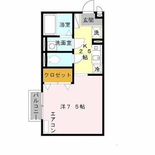 チ・グレイス【2階】の間取り