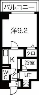 クレア・ド・ルーン伊丹【6階】の間取り