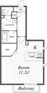 DAIKENN武庫之荘 ポルタ【2階】の間取り