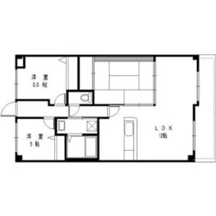 フィオーレ・オルティア【2階】の間取り