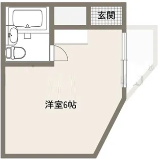 クリオコート浜田【3階】の間取り